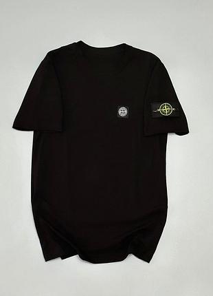 Футболка stone island чорна s-xxl нова
