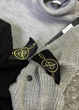 Сірий гольф stone island s-xxl в наявності