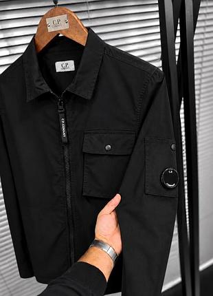 C.p. company чорна сорочка xxl, m, s