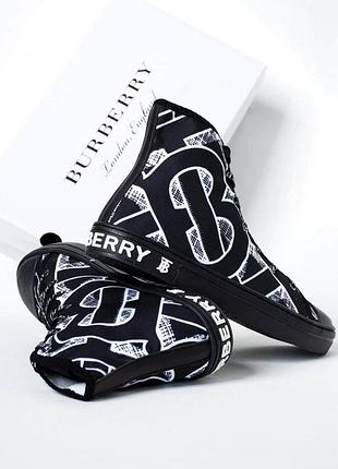 Кроссовки 40 размер burberry черные