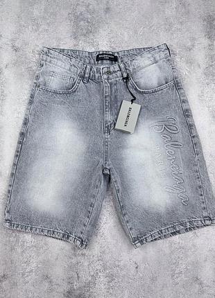 Новые синие джинсовые шорты balenciaga для мужчин, размерная сетка 30-38