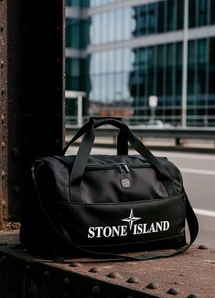 Сумка бренду stone island чорна 5