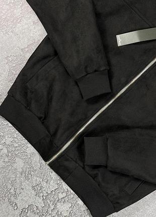 Демисезонный мужской бомбер stone island s-xxl черный