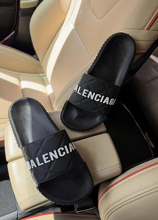 Balenciaga мужские шланцы черные, 40 размер