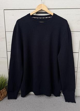 Шикарний чоловічій светр кофта 100 % wool aquascutum оригінал ххл