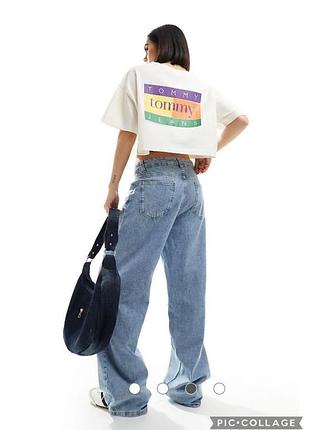 Укорочена футболка tommy hilfiger