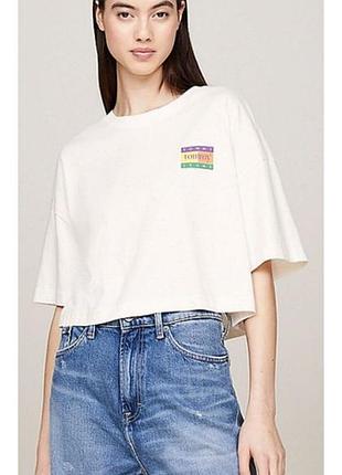 Укорочена футболка tommy hilfiger 2