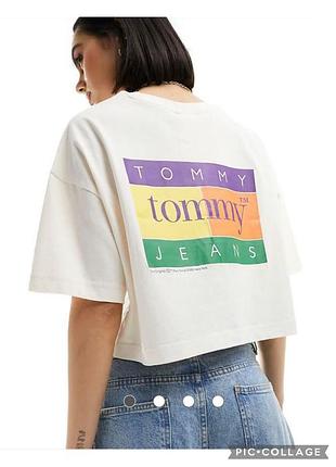 Укорочена футболка tommy hilfiger 4