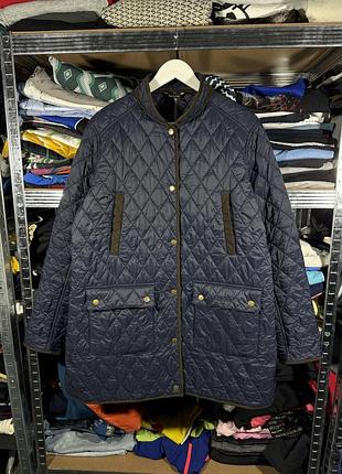 Barbour ladies gladiolus quilt navy jacket l size