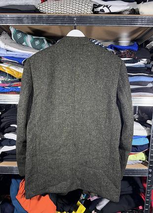 Barutti x harris tweed men’s wool blazer jacket m size 5