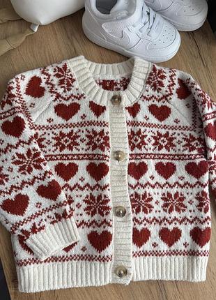В'язана кофта h&m для дітей, розмір 86 4