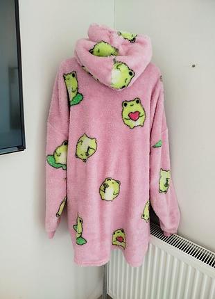 Теплий плед худі для дому primark 5