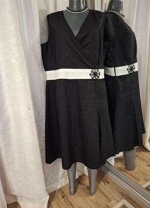 Котоново-льоняне плаття 👗