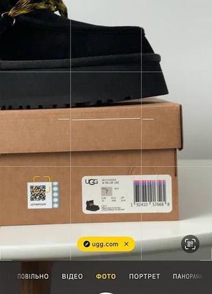 Жіночі угги ugg funkarra platform black 4