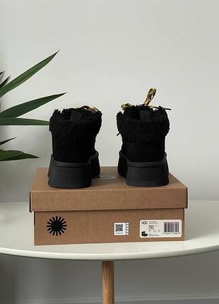 Жіночі угги ugg funkarra platform black 3