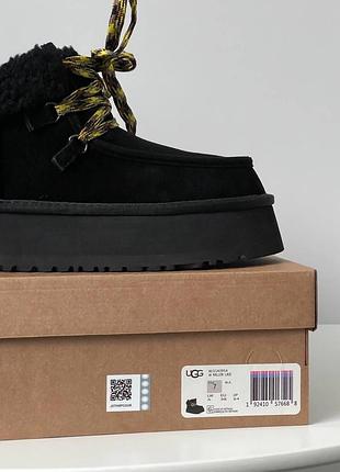 Жіночі угги ugg funkarra platform black 5
