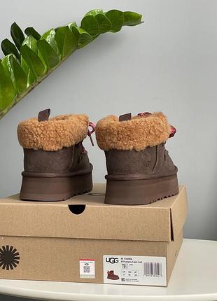 Жіночі угги ugg funkarra platform chocolate 3