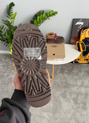 Жіночі угги ugg funkarra platform chocolate 8