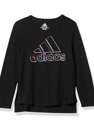 Новий лонгслів adidas на дівчинку 4 роки