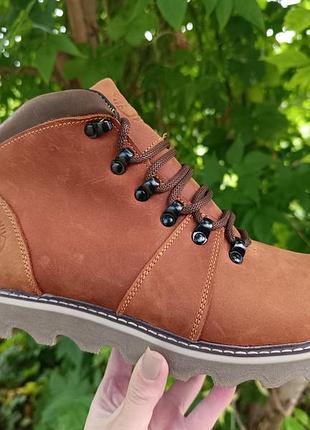 Черевики чоловічі timberland зимові шкіряні коричневі 43 розмір
