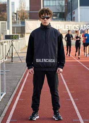Стильна вітровка-анорак balenciaga (на підлітка / xs)