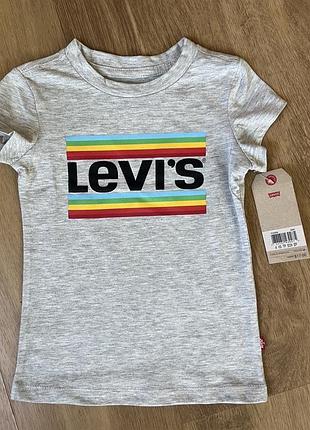 Нова футболка levi's 3-4 роки 2