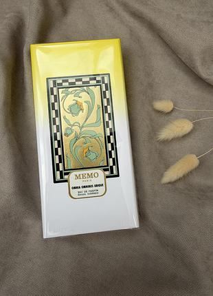 Memo paris — omnia omnibus ubique eau de parfum, 30 ml