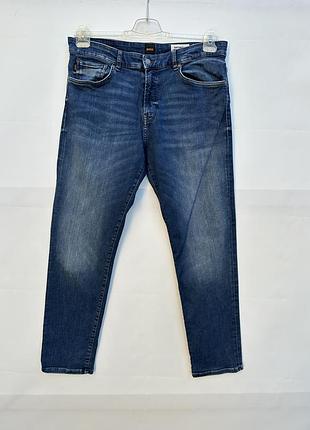 Брендові чоловічі джинси boss (hugo boss) delaware slim fit — розмір 33/32 (l