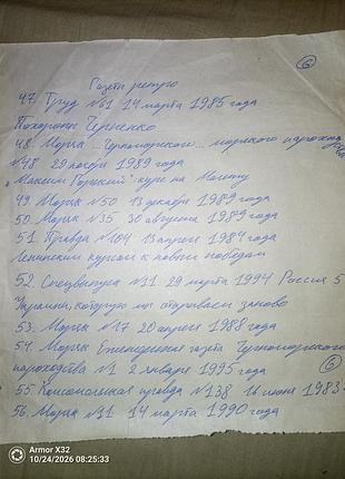 Список ретро недорого 6