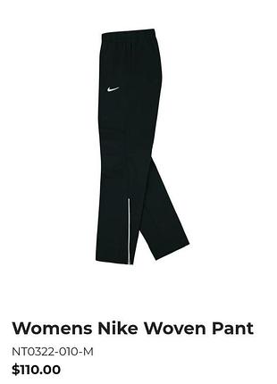 Спортивні штани жіночі nike woven nt0322-010  розмір m