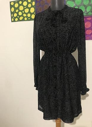 Жіноча сукня/блуза з довгими рукавами від бренду zara woman.