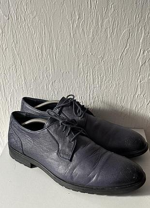 Шкіряні класичні туфлі am shoes 44