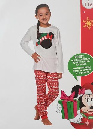 Пижама для девочки 5-6 лет минные маус. disney 7844