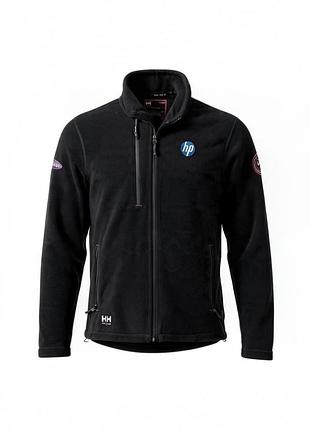 Чоловіча флісова кофта helly hansen чорна (розмір l)