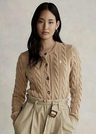 Кардиган polo ralph lauren оригінал (шерсть/кашемір), розмір s/p