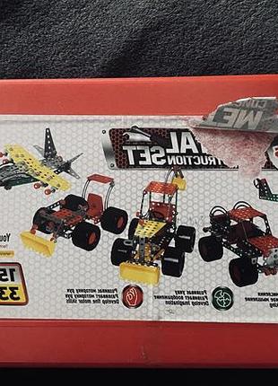 Металевий конструктор technok toys 337 деталей для хлопчиків