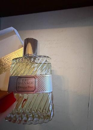 Оригінал чоловічі парфуми dior eau sauvage