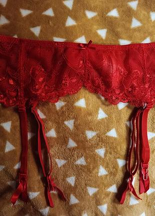 Пояс для чулок кружевной hunkemoller xl