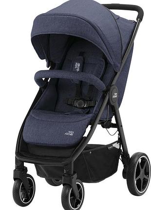 Прогулянкова коляска britax römer b-agile m, blue denim