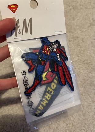 Нашивки на одяг h&m superman нові