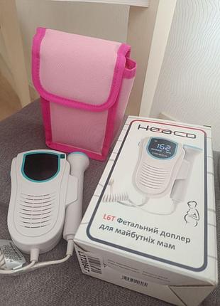 Фетальний доплер heaco l6t з чохлом