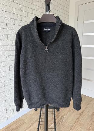 Кофта светр barbour 1/4 zip оригінал