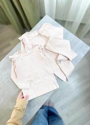 Костюм в рубчик h&m 2-3р