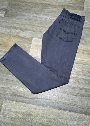 Чоловічі сірі джинси levis 511, розмір 32/34.