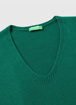 Брендовый джемпер оверсайз benetton 3