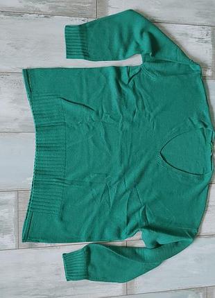 Брендовый джемпер оверсайз benetton 8