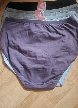 Трусики коттоновые 3 xl 3