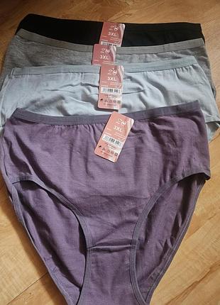 Трусики коттоновые 3 xl