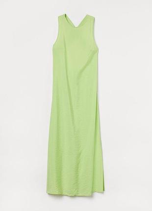 Сарафан миди h&amp;m открытая спинка вискоза 3
