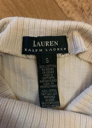 Базовий бавовняний гольф у рубчик lauren ralph lauren (lrl), оригінал, розмір s